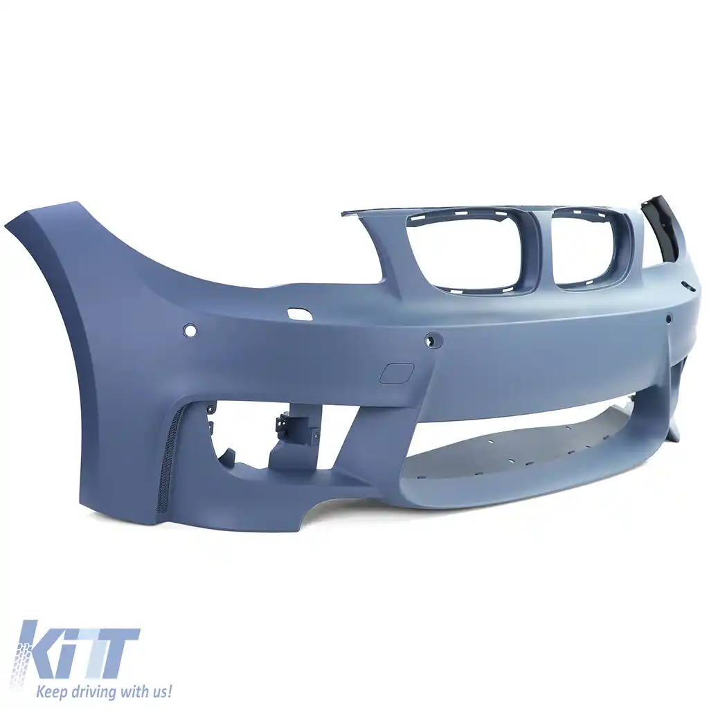 Bara frontală sport cu ABE + grilă, potrivită pentru BMW Seria 1 E81 E82 E87 E88 04-13-image-6198402