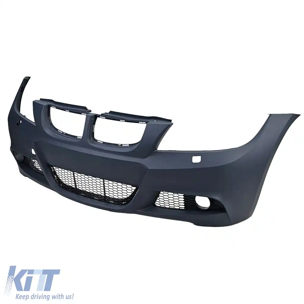 Bara frontală sport cu aspect facelift + grilă potrivită pentru BMW Seria 3 E90 E91 05-08-image-6278320