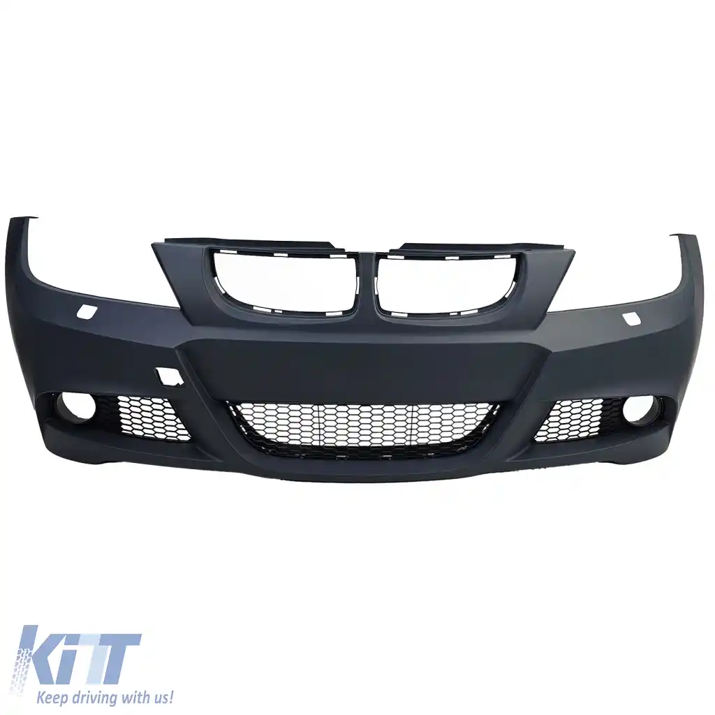 Bara frontală sport cu aspect facelift + grilă potrivită pentru BMW Seria 3 E90 E91 05-08-image-6278321