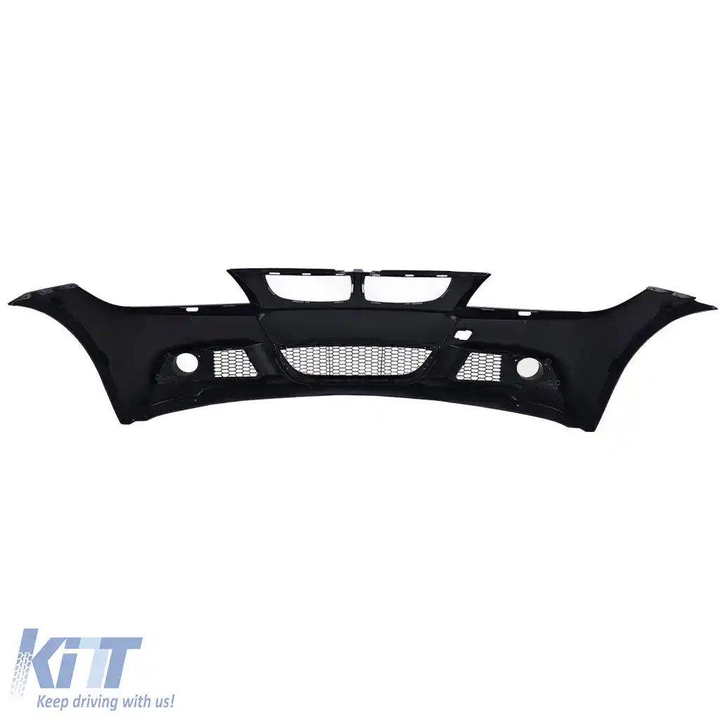 Bara frontală sport cu aspect facelift + grilă potrivită pentru BMW Seria 3 E90 E91 05-08-image-6278325
