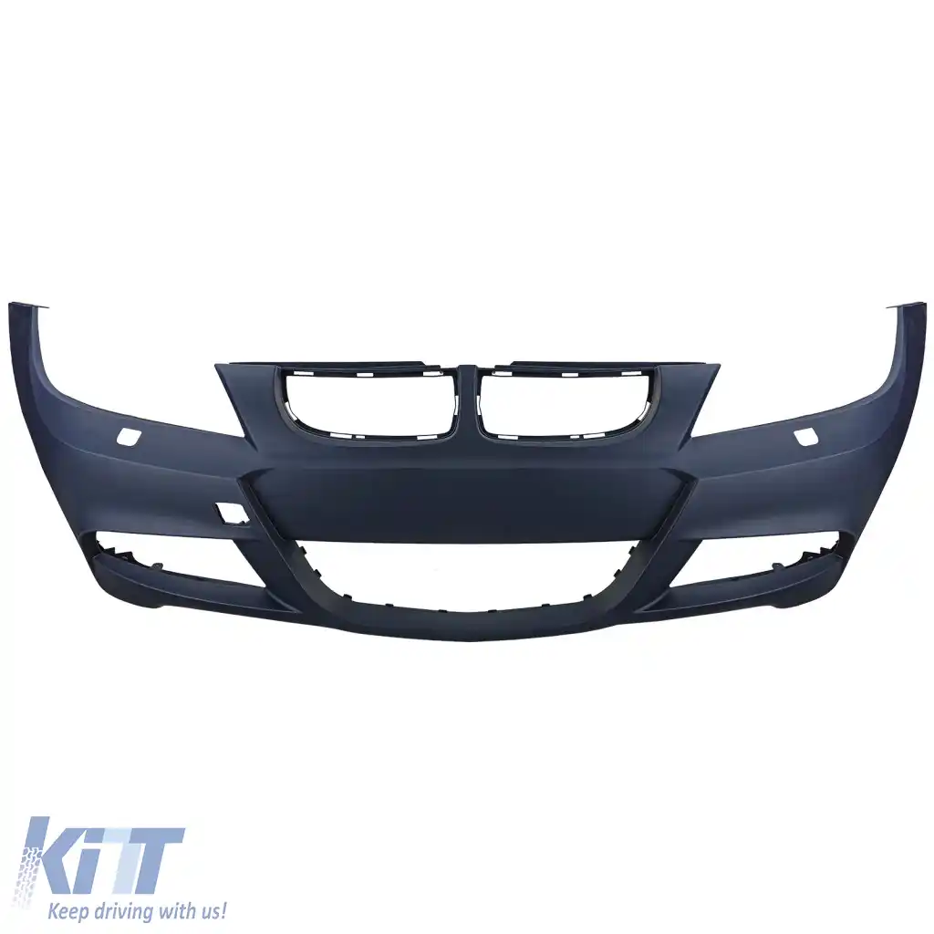 Bara frontală sport cu aspect facelift + grilă potrivită pentru BMW Seria 3 E90 E91 05-08-image-6278328