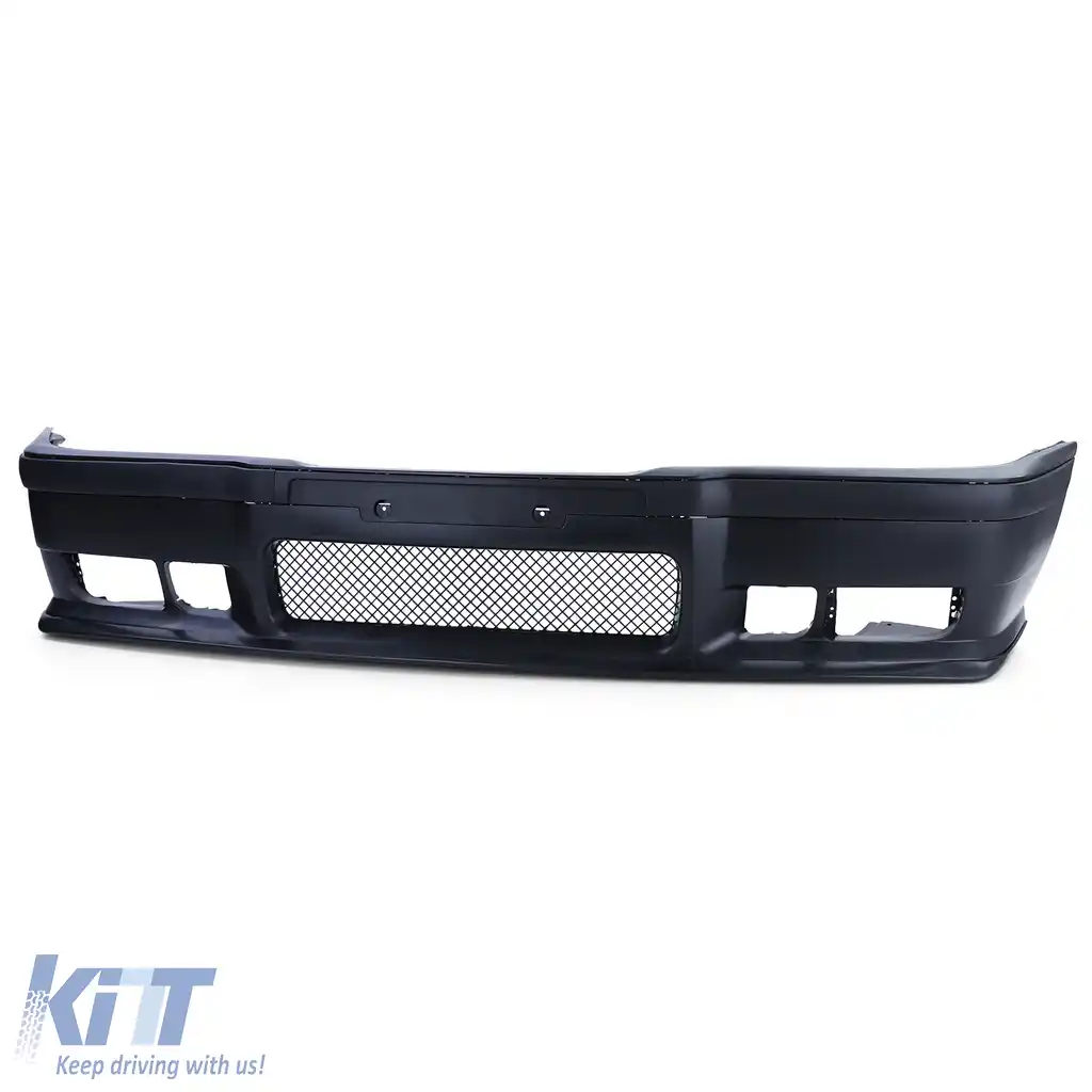 Bara frontală sport cu buza spoiler și ABE potrivită pentru BMW Seria 3 E36 90-99-image-6205145