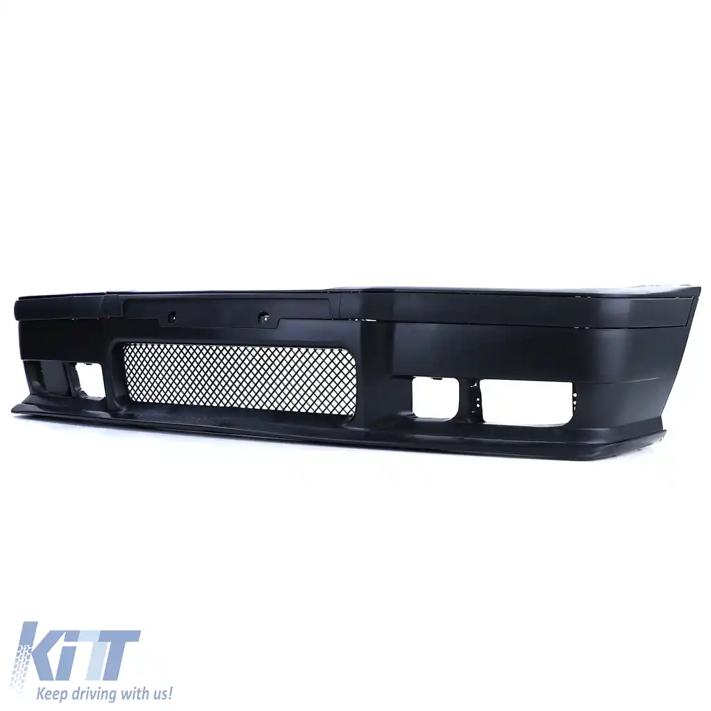 Bara frontală sport cu buza spoiler și ABE potrivită pentru BMW Seria 3 E36 90-99-image-6205146