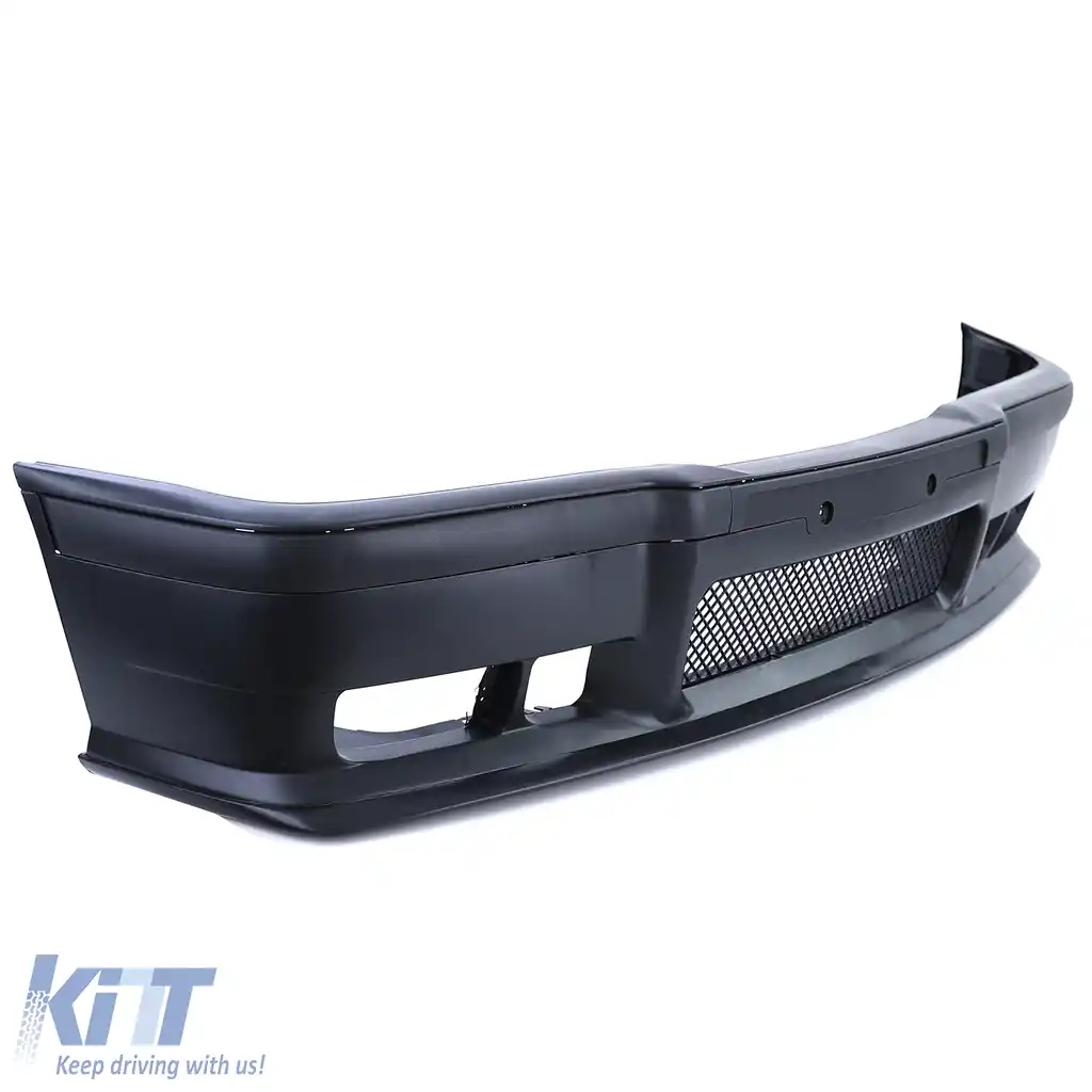 Bara frontală sport cu buza spoiler și ABE potrivită pentru BMW Seria 3 E36 90-99-image-6205147