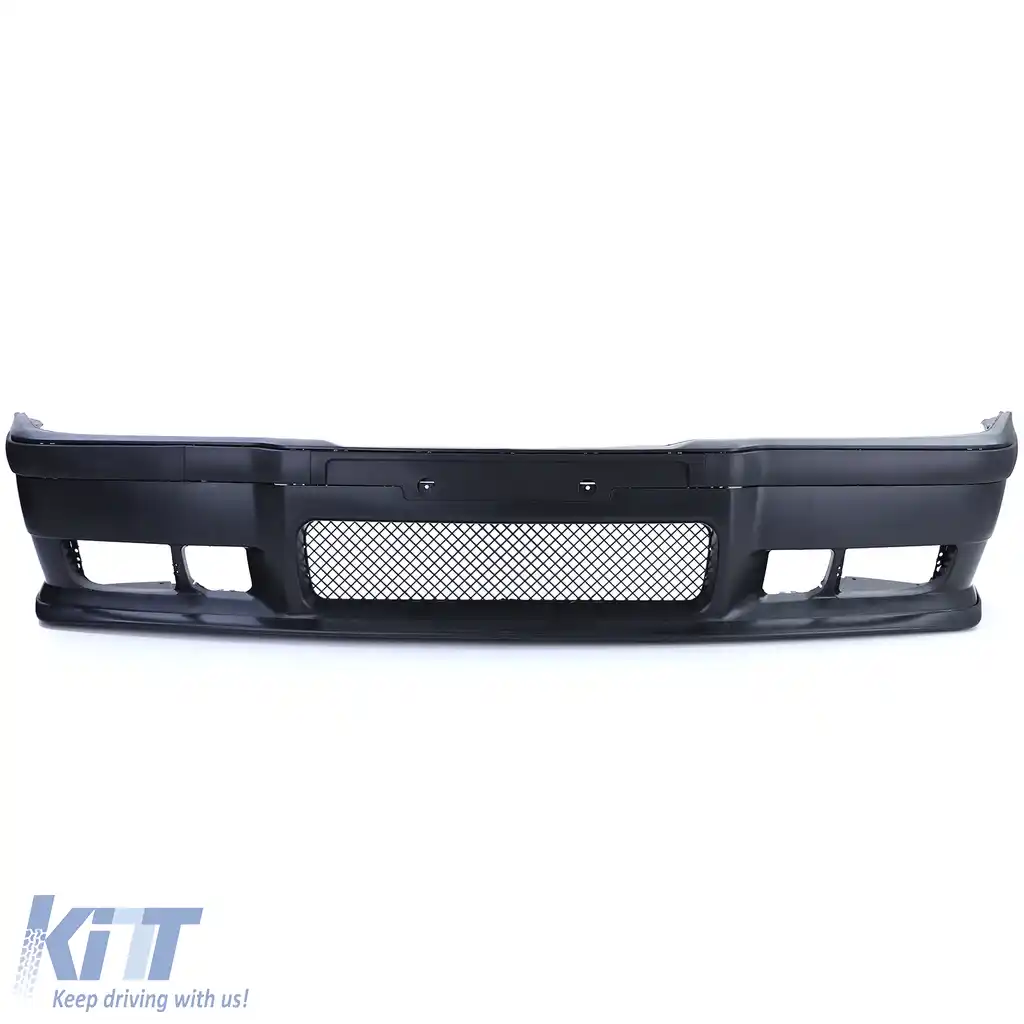 Bara frontală sport cu buza spoiler și ABE potrivită pentru BMW Seria 3 E36 90-99-image-6205148