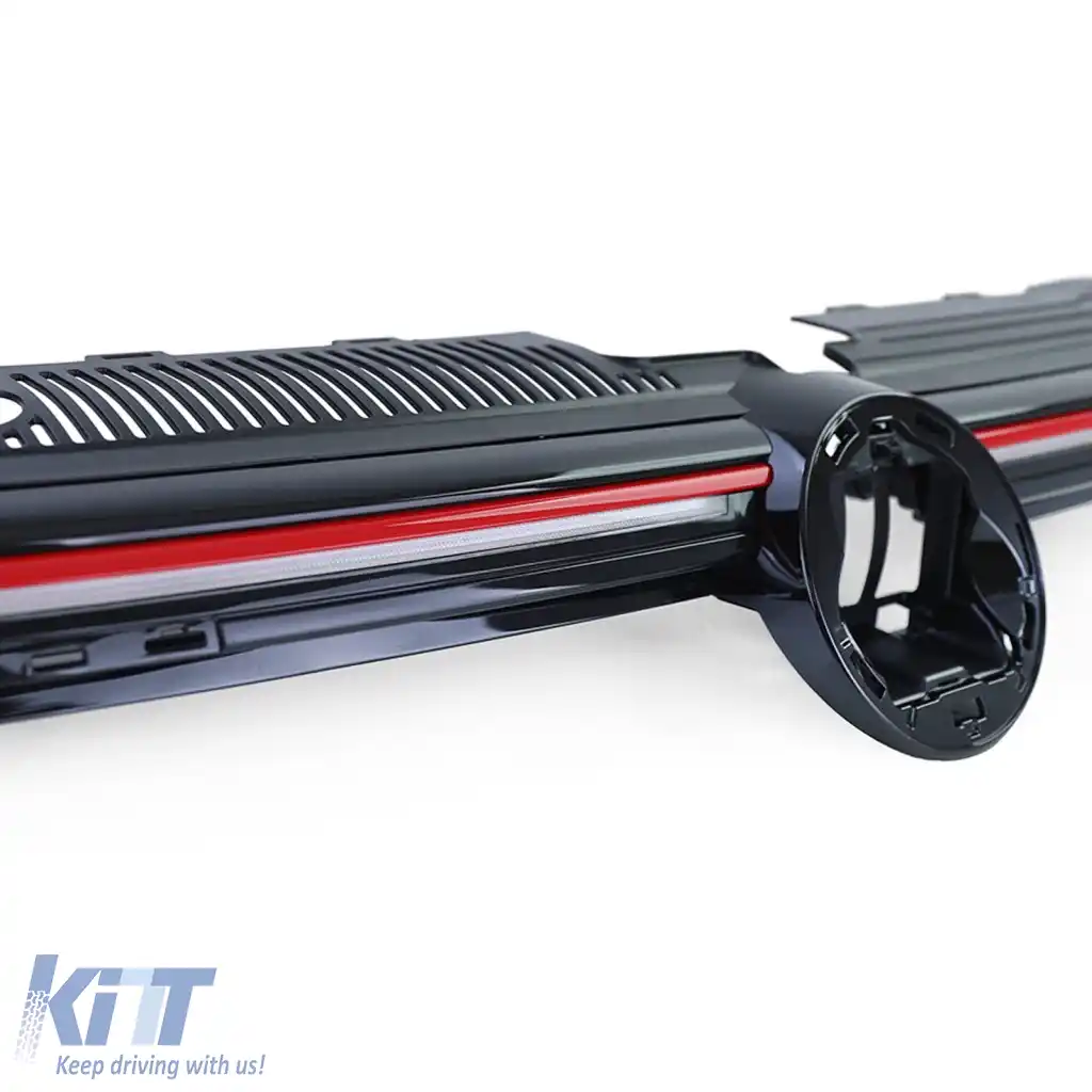 Bara frontală sport cu grilă și lumini de ceață LED, potrivită pentru VW Golf 8, inclusiv GTI din 19-image-6277960
