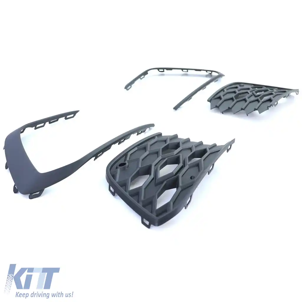 Bara frontală sport cu grilă și lumini de ceață LED, potrivită pentru VW Golf 8, inclusiv GTI din 19-image-6277962