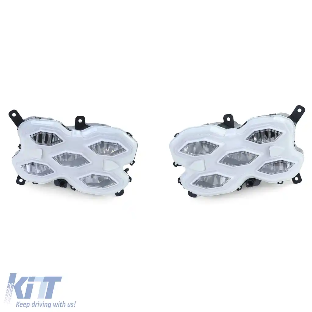 Bara frontală sport cu grilă și lumini de ceață LED, potrivită pentru VW Golf 8, inclusiv GTI din 19-image-6277963
