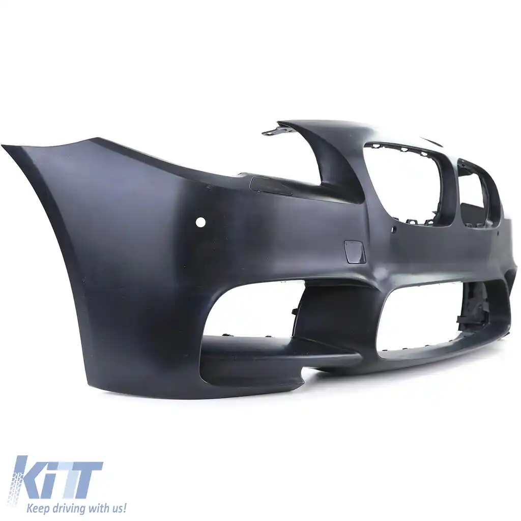 Bara frontală sport + grilă + capace potrivite pentru BMW Seria 5 F10 F11 10-13-image-6201172