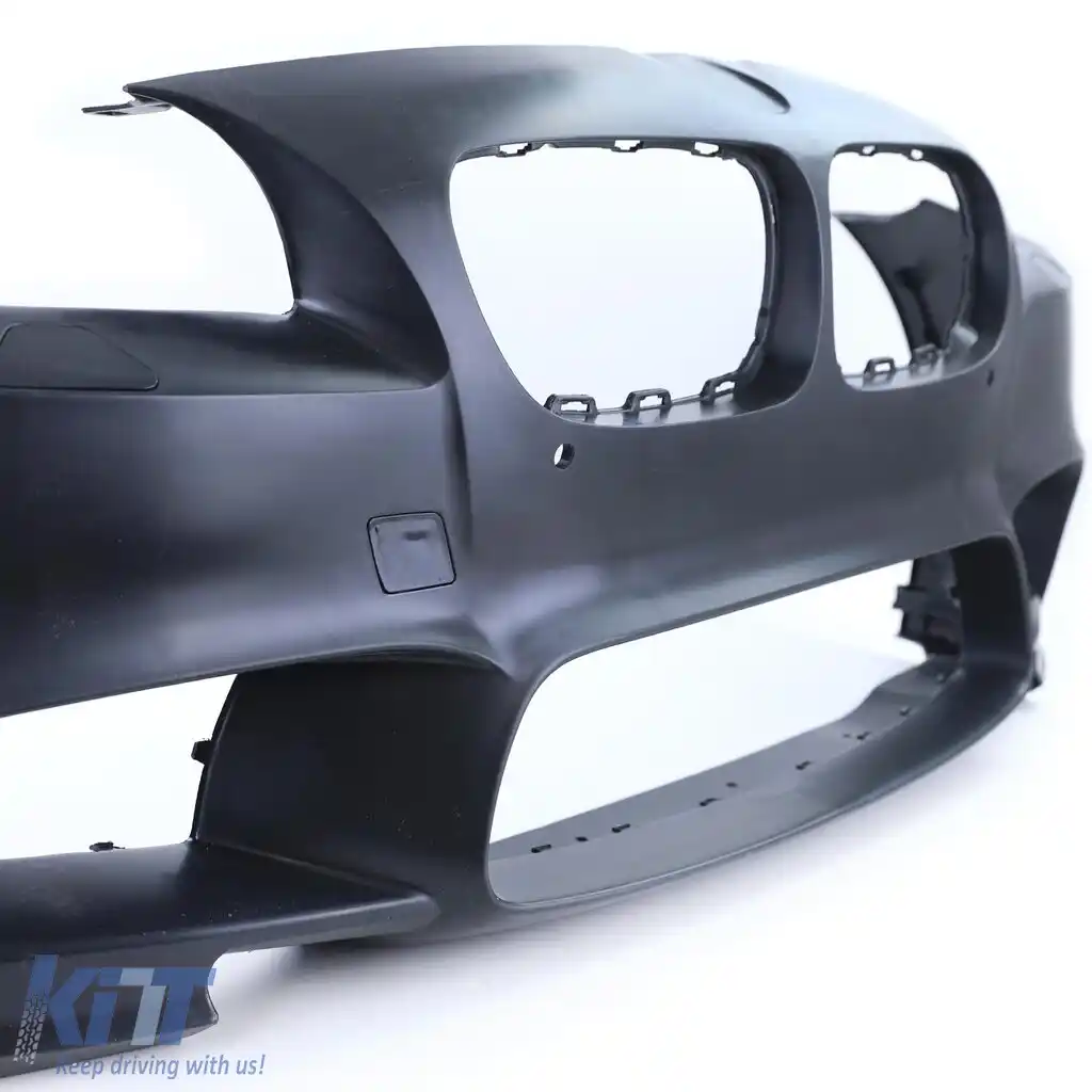 Bara frontală sport + grilă + capace potrivite pentru BMW Seria 5 F10 F11 10-13-image-6201173