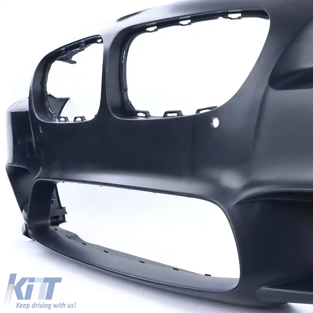 Bara frontală sport + grilă + capace potrivite pentru BMW Seria 5 F10 F11 10-13-image-6201176