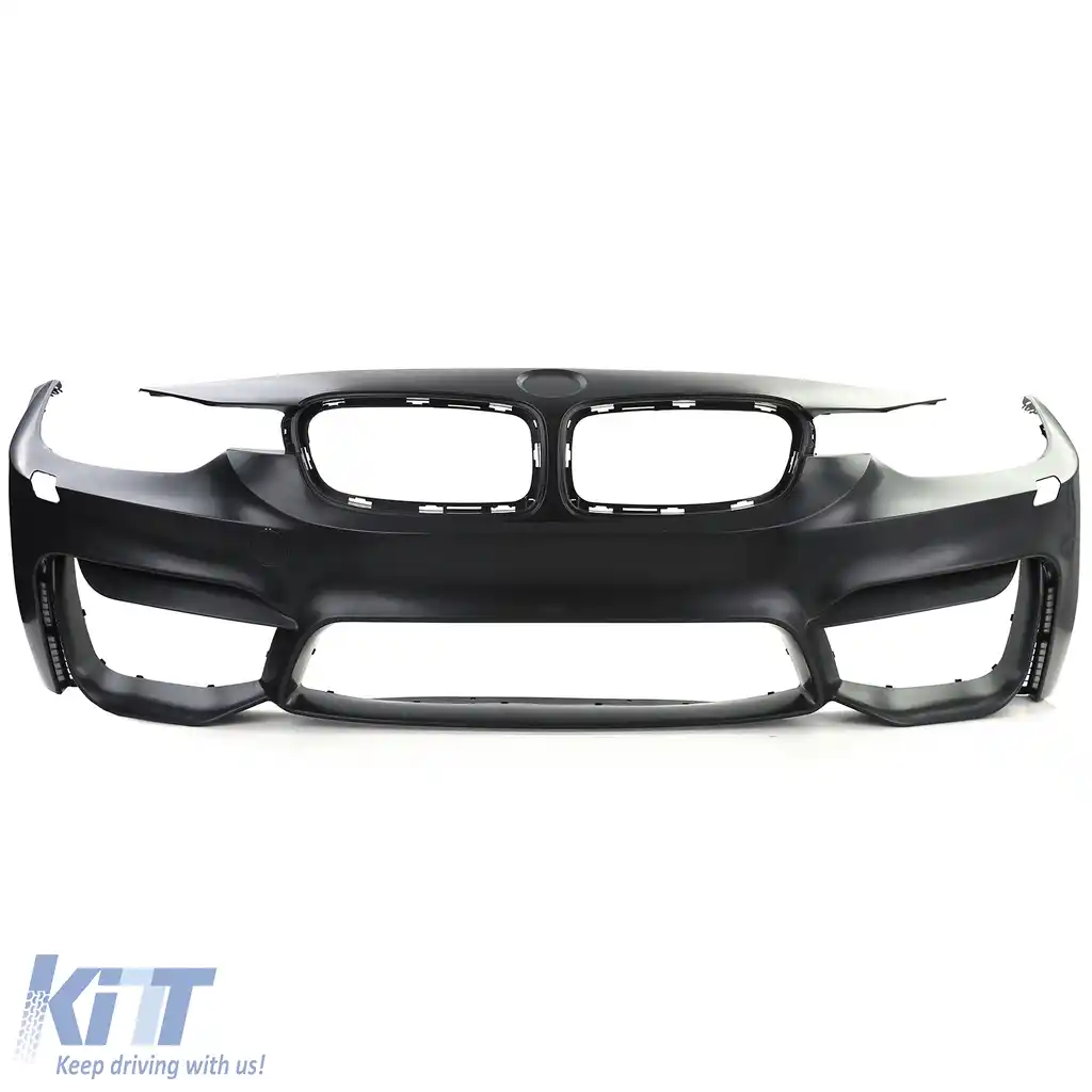 Bara frontală sport + lamă spoiler potrivită pentru BMW Seria 3 F30 F31 F80 11-19-image-6198691