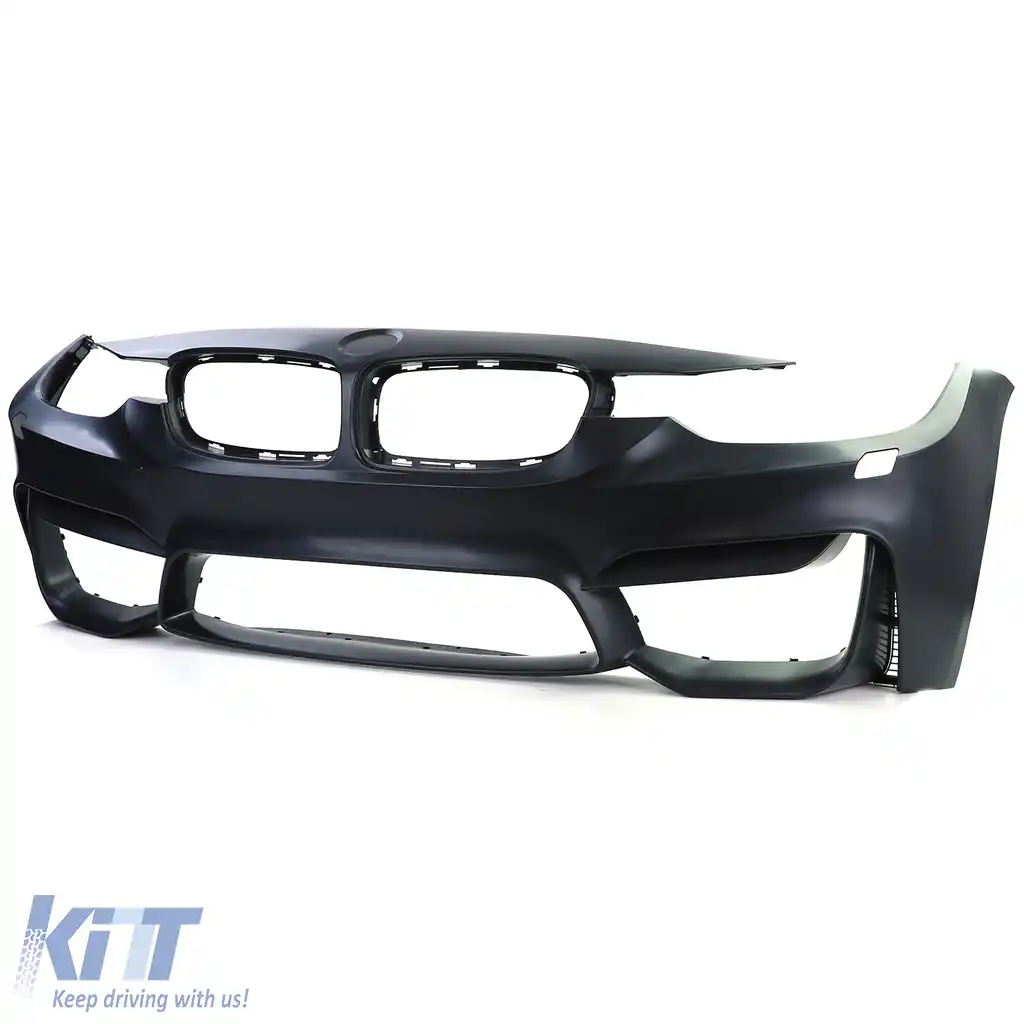 Bara frontală sport + lamă spoiler potrivită pentru BMW Seria 3 F30 F31 F80 11-19-image-6198692