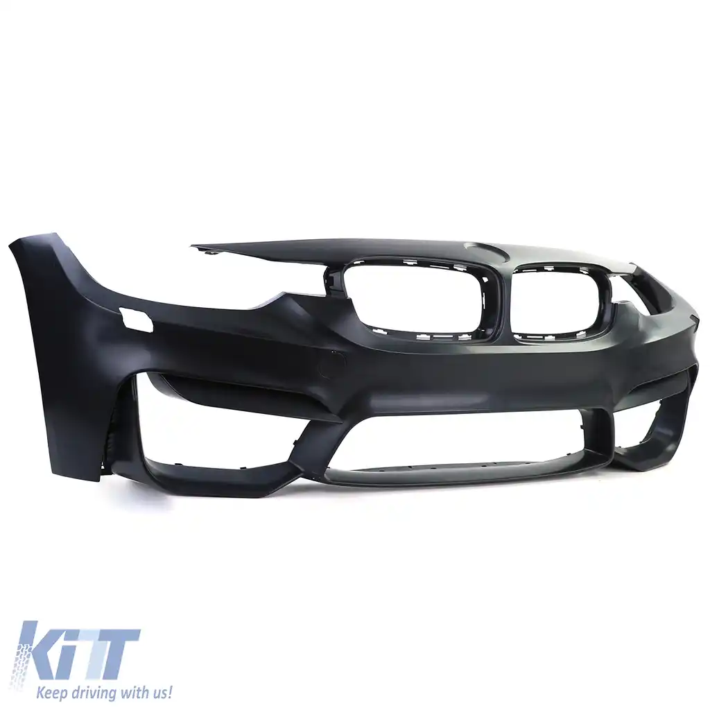 Bara frontală sport + lamă spoiler potrivită pentru BMW Seria 3 F30 F31 F80 11-19-image-6198693