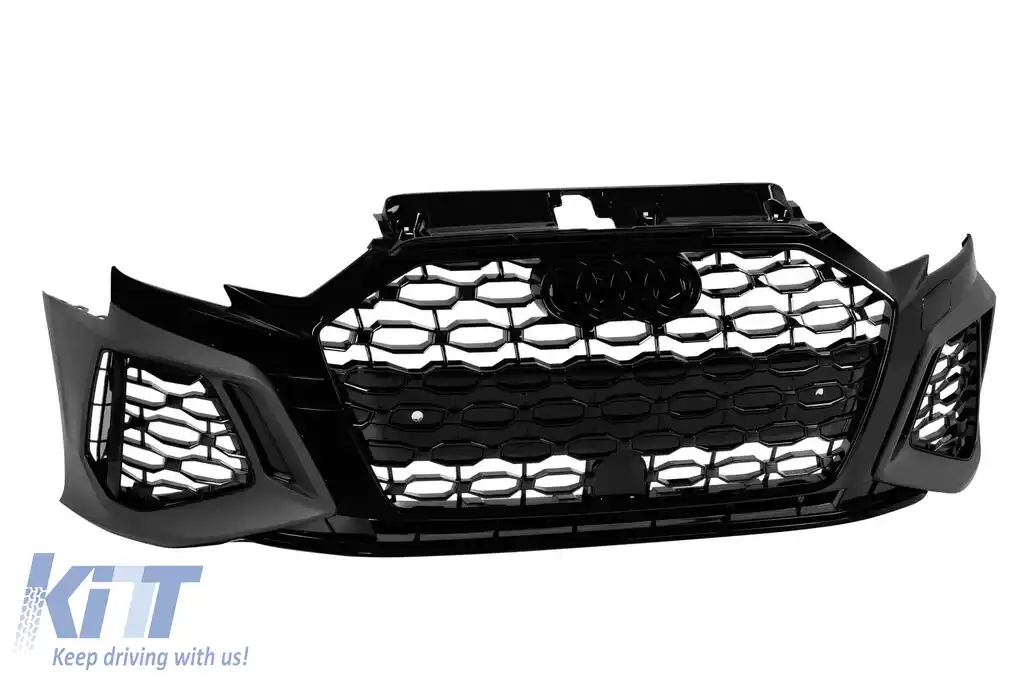 Bara frontală stil RS3 2021 potrivită pentru Audi A3 2016-2019-image-6164448