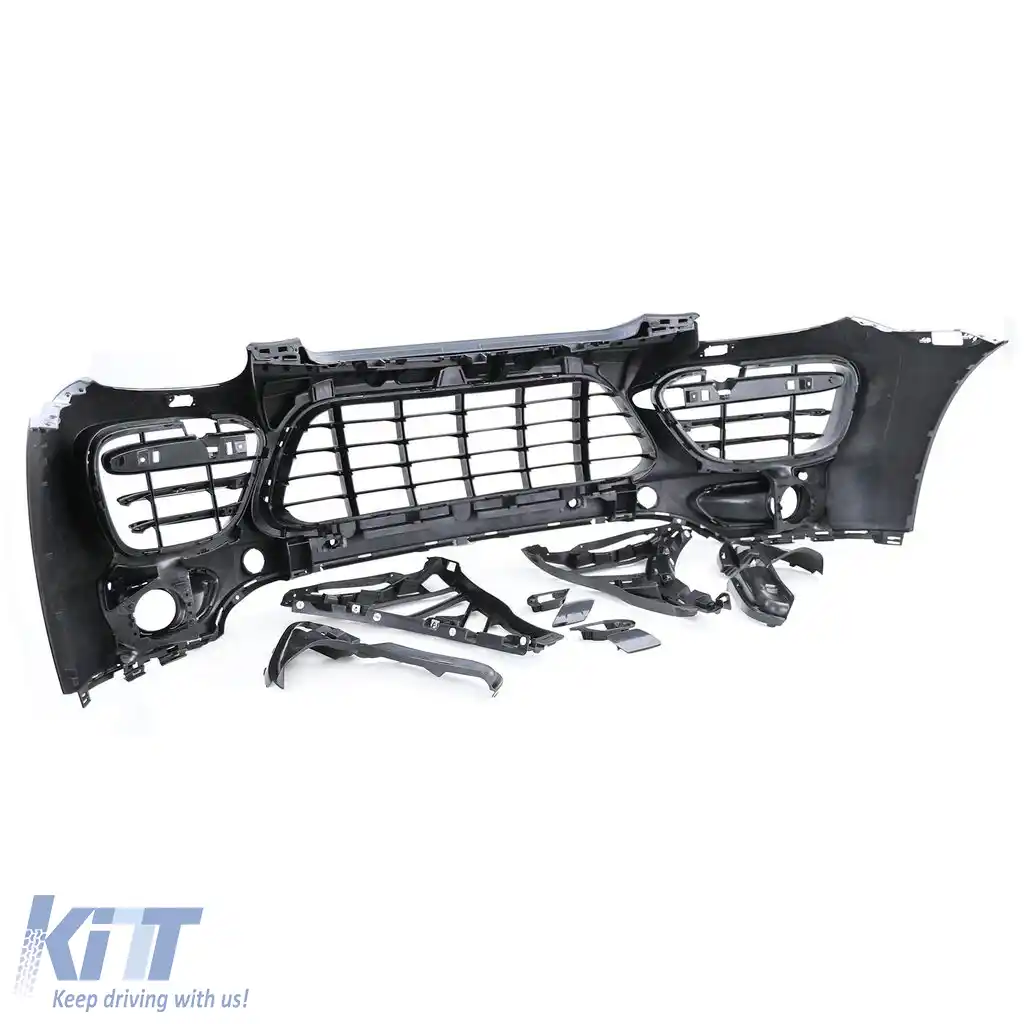 Bara frontală Turbo Look potrivită pentru Porsche Cayenne 92A pre-facelift 10-14-image-6195859