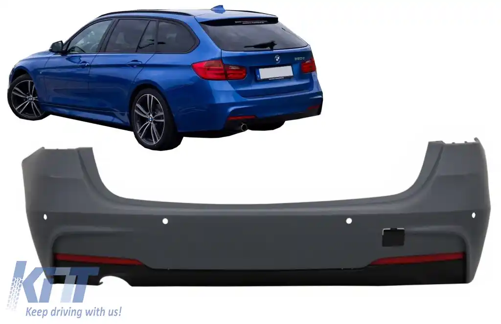 Bara Spate compatibil cu BMW F31 Seria 3 Touring Non LCI & LCI (2011-2018) M-Technik Design-image-6128035