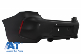 Bara Spate compatibil cu BMW Seria 1 F20 F21 LCI (2015-06.2019) cu Tobe Ornamente Sistem de evacuare Carbon Fiber M2 Design-image-6050281
