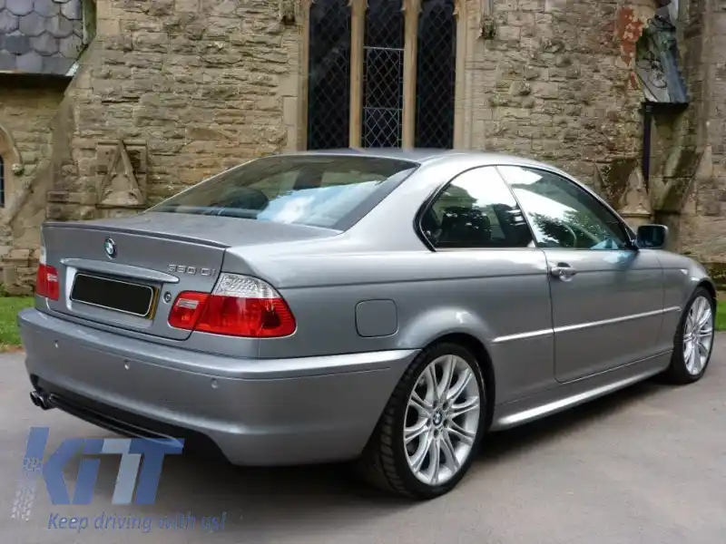 Bara Spate compatibil cu BMW Seria 3 E46 Coupe Cabrio (1998-2004) 2 Uși M-Technik II Design-image-5994987