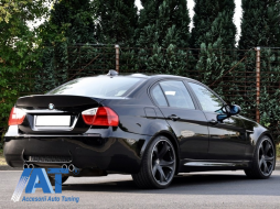 Bara spate compatibil cu BMW Seria 3 E90 (2004-2011) M3 Look Evacuare Centrala-image-6018092