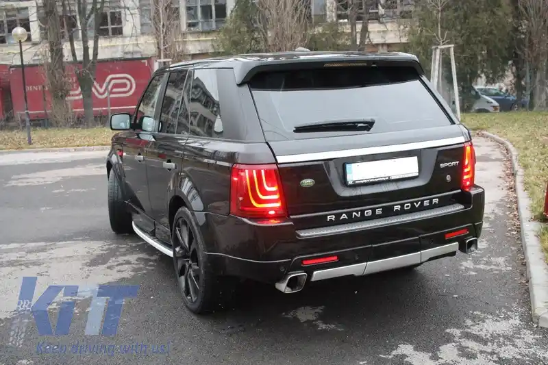 Bara Spate compatibil cu Land Range Rover Sport L320 (2005-2010) Autobiography Design Cu Stopuri Glohh GL-3-image-6021886