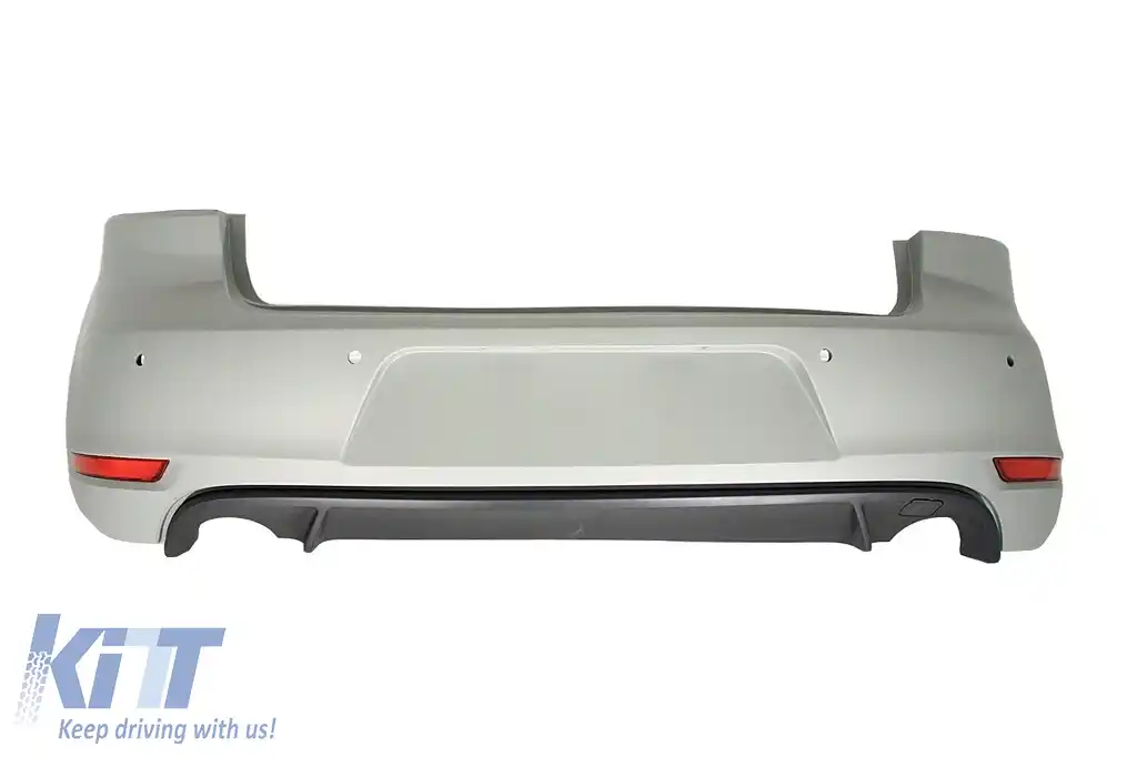 Bara Spate cu Eleron Luneta LED compatibil cu VW Golf 6 VI (2008-2012) si Sistem de evacuare GTI Design-image-6049753