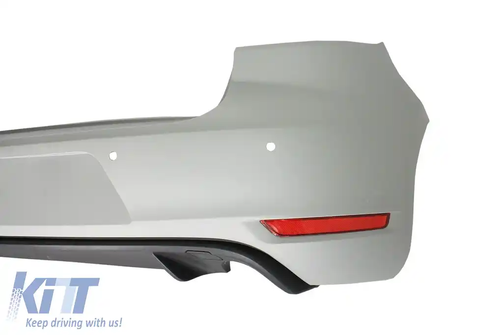 Bara Spate cu Eleron Luneta LED compatibil cu VW Golf 6 VI (2008-2012) si Sistem de evacuare GTI Design-image-6049754
