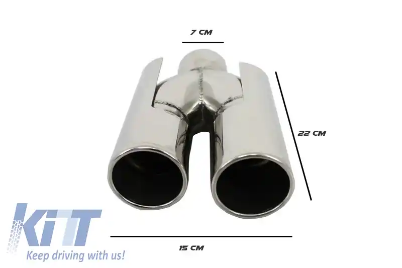 Bara Spate cu Ornamente Evacuare compatibil cu BMW Seria 3 E92 E93 (2006-2010) M3 Design fara PDC-image-6106846