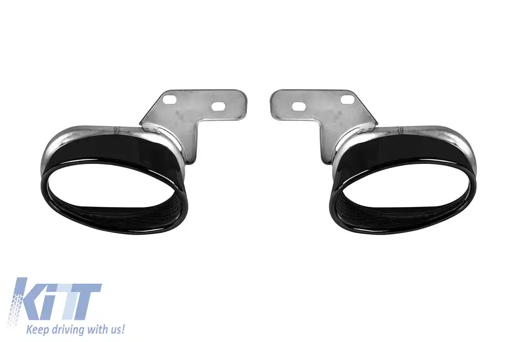 Bara Spate cu ornamente evacuare compatibil cu Audi A6 C8 4K Sedan (2018-Up) RS Design-image-6328454