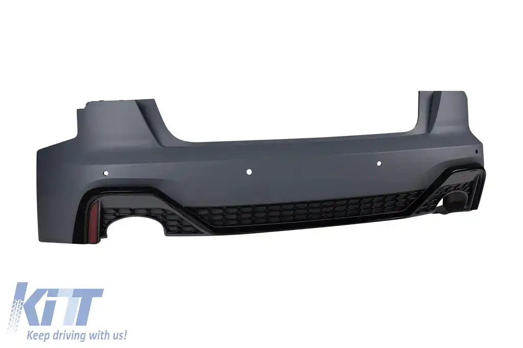 Bara Spate cu ornamente evacuare compatibil cu Audi A6 C8 4K Sedan (2018-Up) RS Design-image-6328459