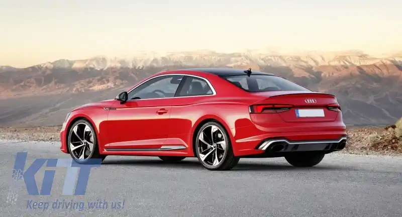 Bara Spate cu Praguri Laterale compatibil cu Audi A5 F5 Sportback (2017-) Quattro RS Design-image-6055526