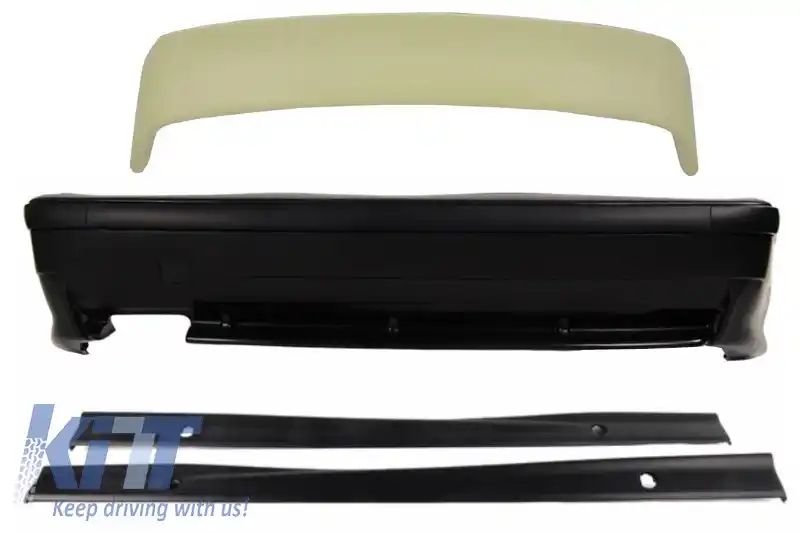 Bara Spate cu Praguri Laterale Eleron Portbagaj LTW Design compatibil cu BMW Seria 3 E36 (1992-1998) M3 Design