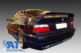 Bara Spate cu Praguri Laterale Eleron Portbagaj LTW Design compatibil cu BMW Seria 3 E36 (1992-1998) M3 Design-image-6026517