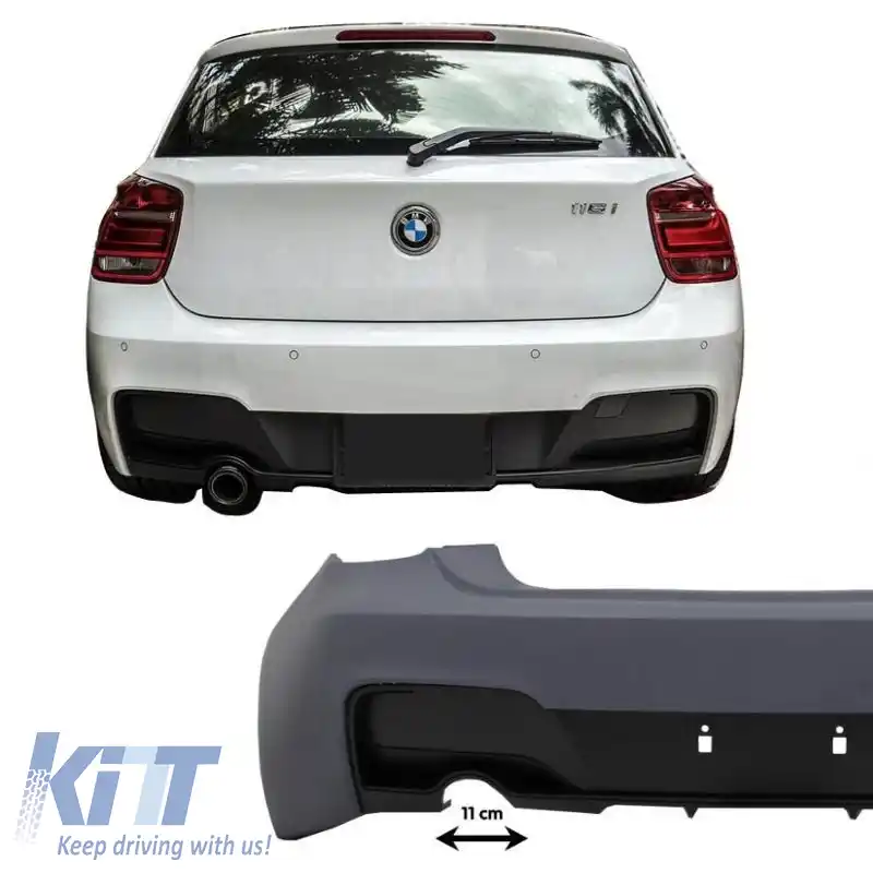 Bara spate potrivită pentru BMW 1 F20 11-15 M Performance Design Design Look-image-6294474