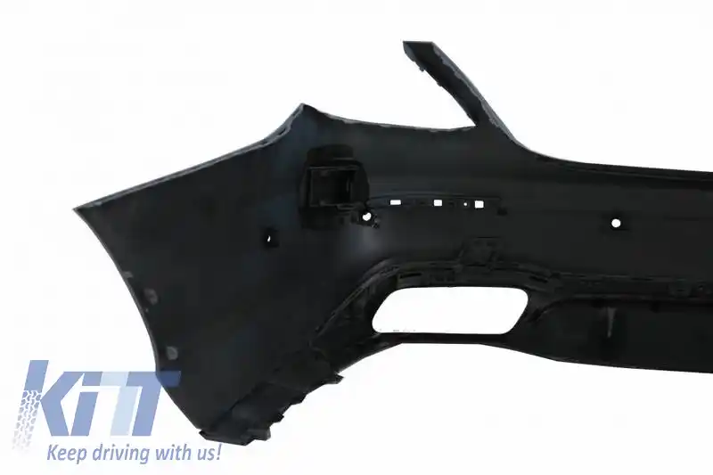 Bara spate potrivită pentru Mercedes-Benz E-Class W213 16-19 Pre-Facelift A Design 63s Look Black Edition-image-6324225