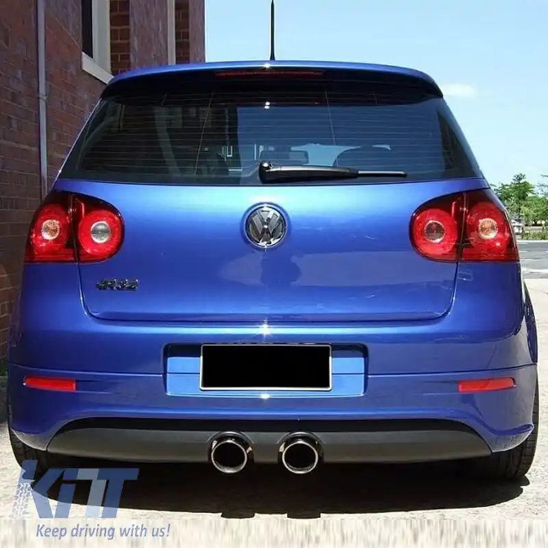 Bara spate potrivită pentru VW Golf V (5) 03-08 Look R32 cu rezistență la căldură-image-6298880