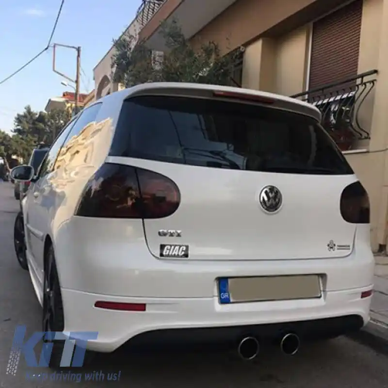 Bara spate potrivită pentru VW Golf V (5) 03-08 Look R32 cu rezistență la căldură-image-6298884