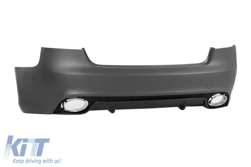 Bara spate RS5 potrivită pentru Audi A5 Sportback 2007-2016, cu ieșiri de evacuare cromate -O--O--image-6231736