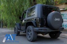 Bara Spate si Sistem de evacuare dubla compatibil cu Jeep Wrangler Rubicon JK (2007-2017)-image-6075966