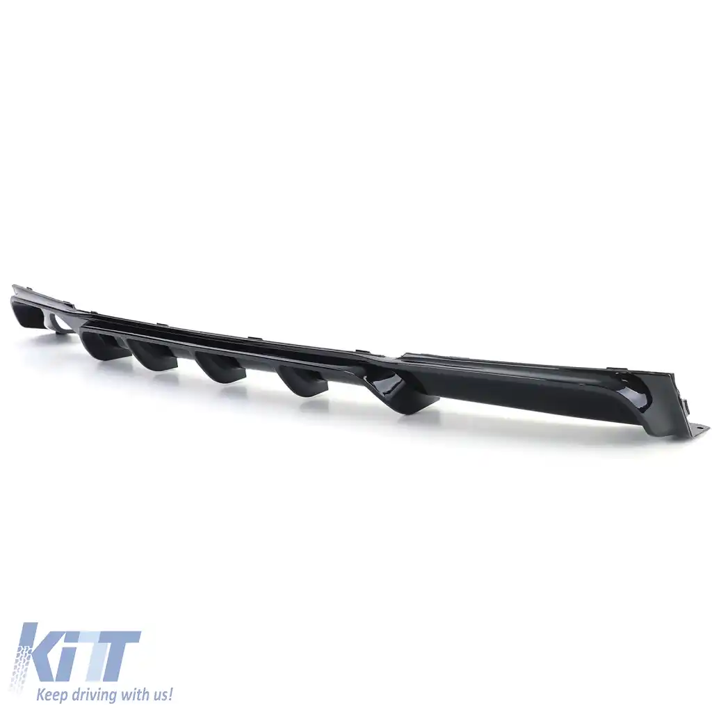 Bara spate sport + difuzor lucios potrivit pentru BMW Seria 3 F30 316 318 320 11-19-image-6329652