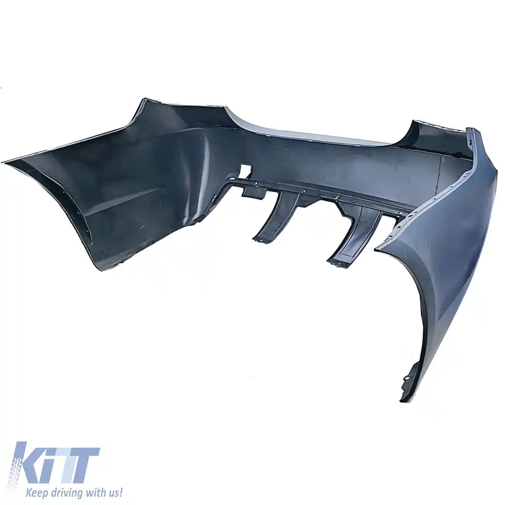 Bara spate sport + difuzor spate lucios potrivit pentru BMW E60 sedan 03-07-image-6264034
