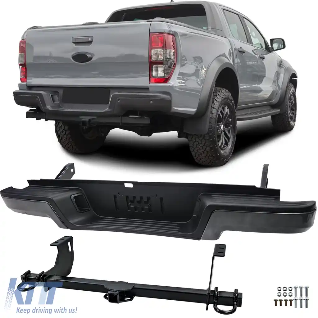 Bara spate stil RT NEAGRĂ potrivită pentru Ford Ranger T6 T7 T8 2012-2023