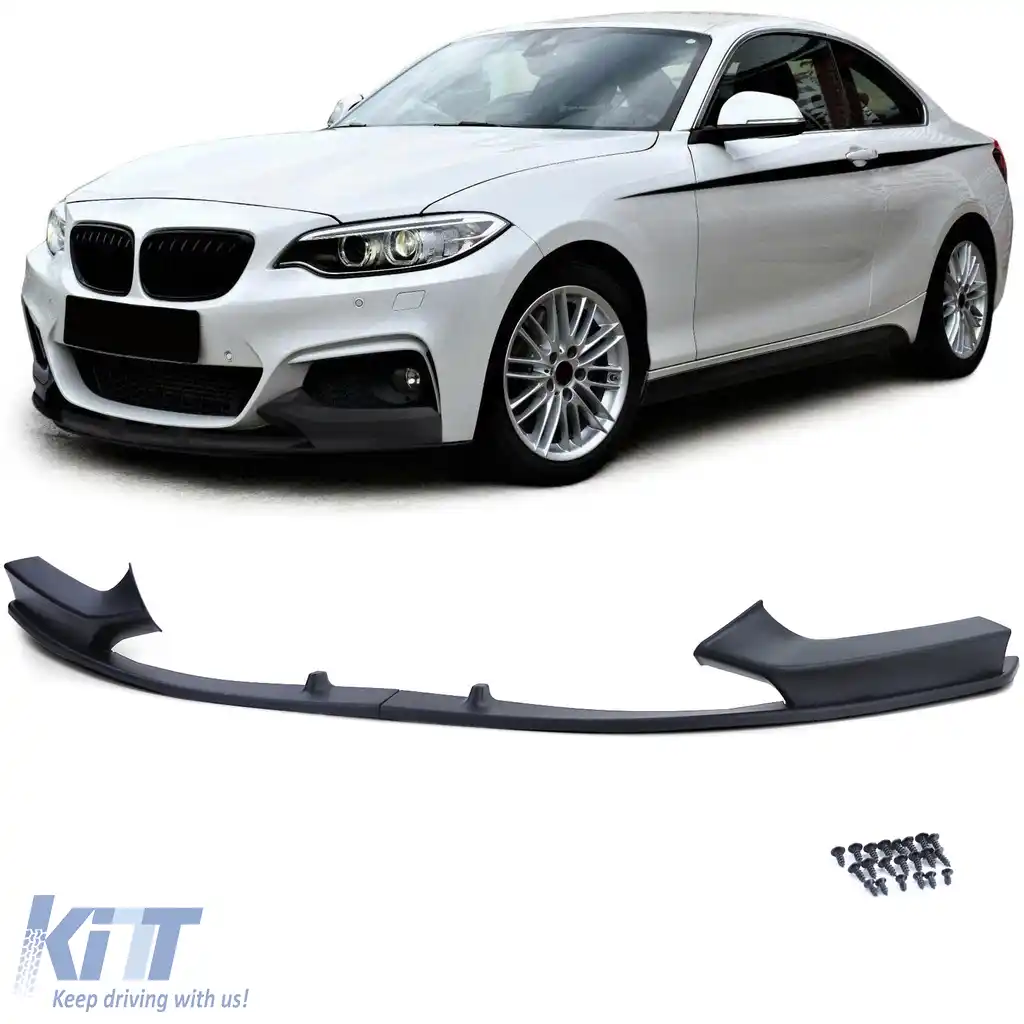 Bara spoiler frontal cu aspect de performanță, potrivită pentru BMW Seria 2 F22 F23 2012-2021