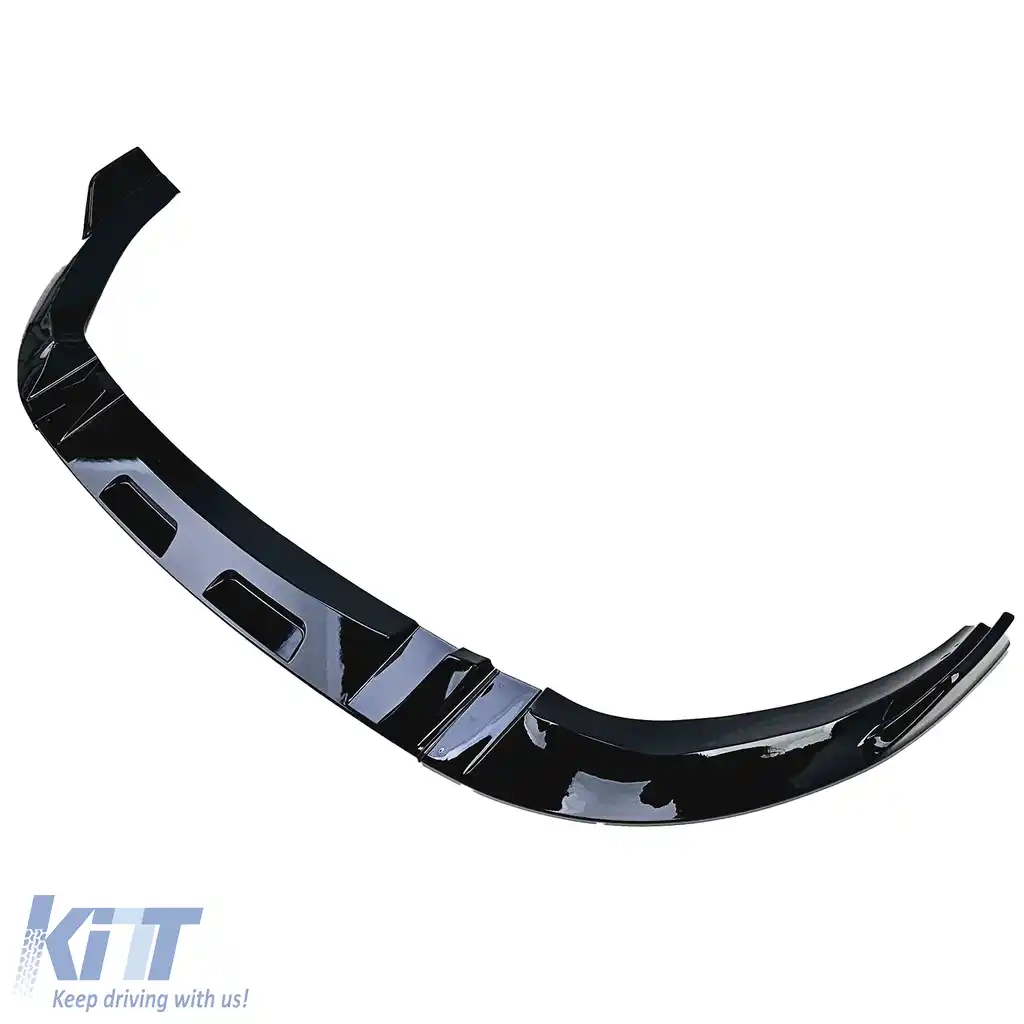 Bara spoiler frontal de performanță lucioasă neagră, potrivită pentru BMW X3 G01 2017-2021-image-6194189