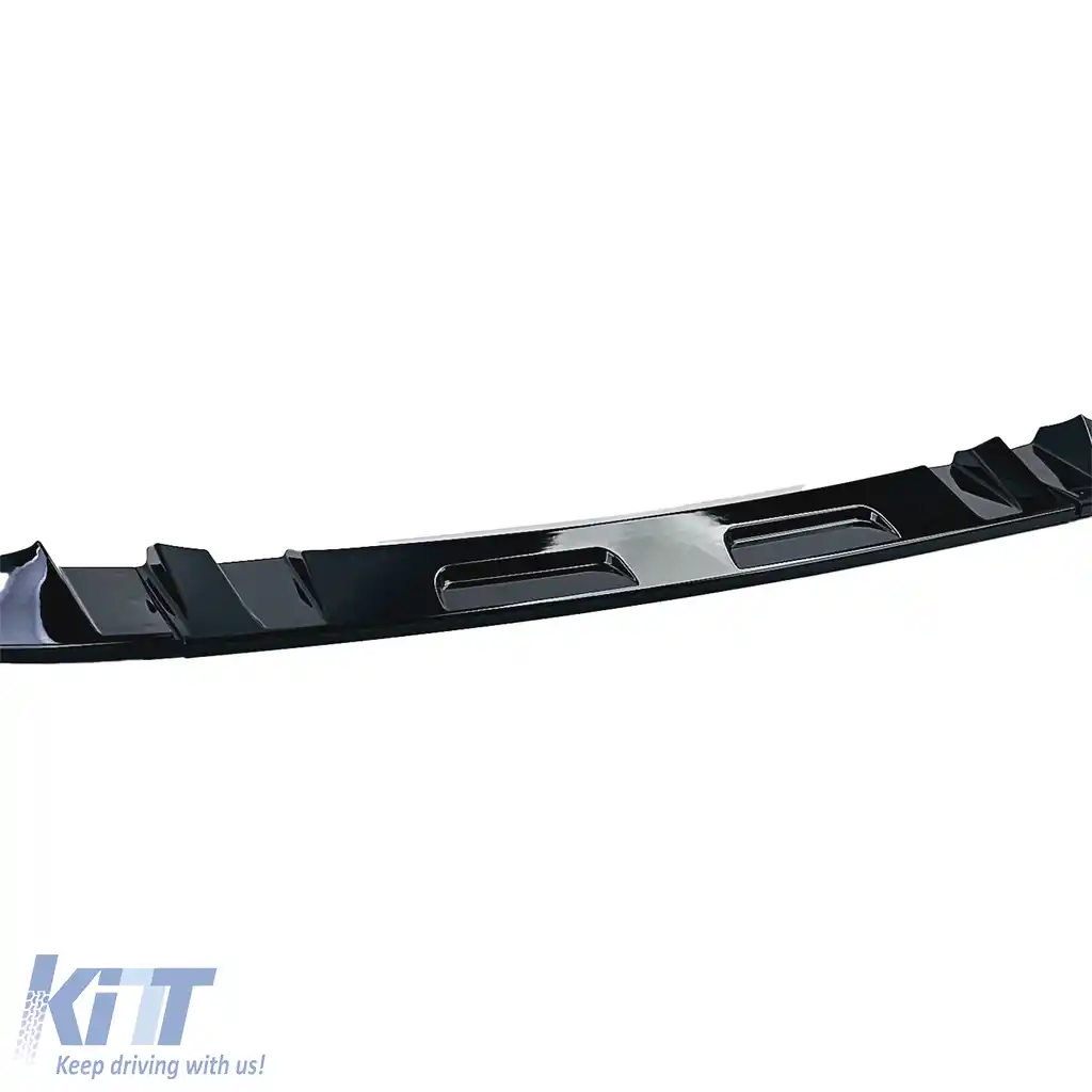 Bara spoiler frontal de performanță lucioasă neagră, potrivită pentru BMW X3 G01 2017-2021-image-6194190