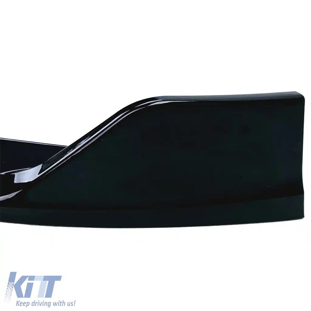Bara spoiler frontal de performanță lucioasă neagră, potrivită pentru BMW X3 G01 2017-2021-image-6194191