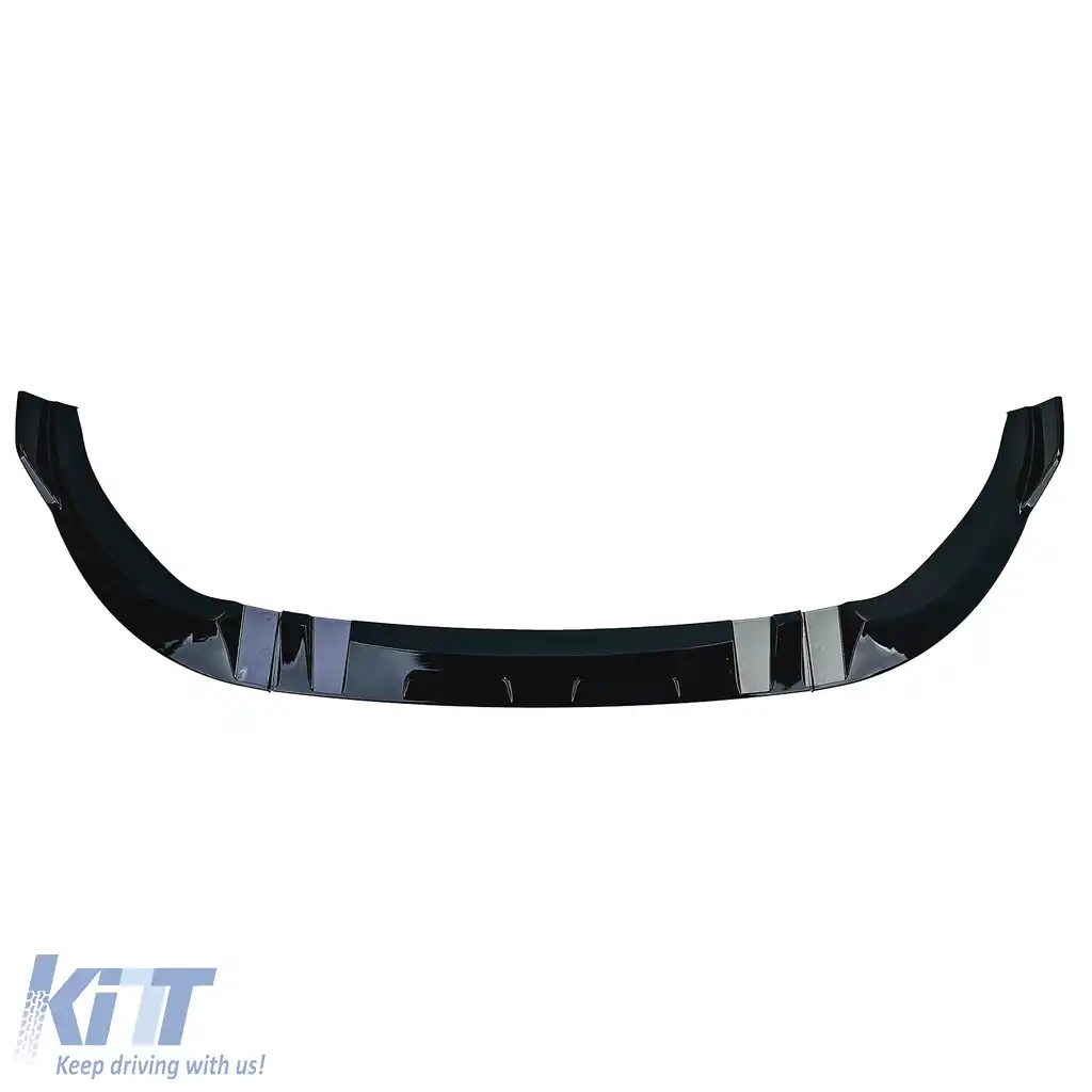 Bara spoiler frontal de performanță lucioasă neagră, potrivită pentru BMW X3 G01 2017-2021-image-6194192