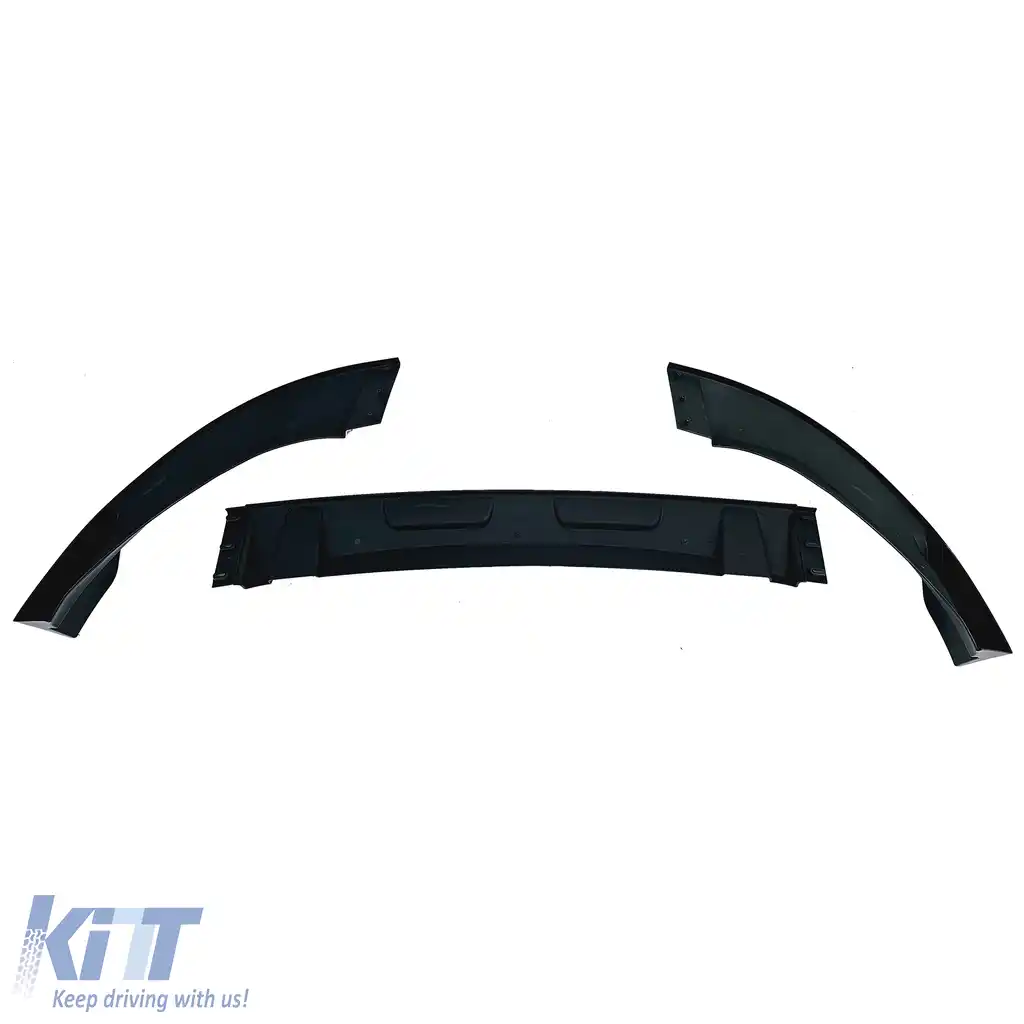 Bara spoiler frontal de performanță lucioasă neagră, potrivită pentru BMW X3 G01 2017-2021-image-6194193