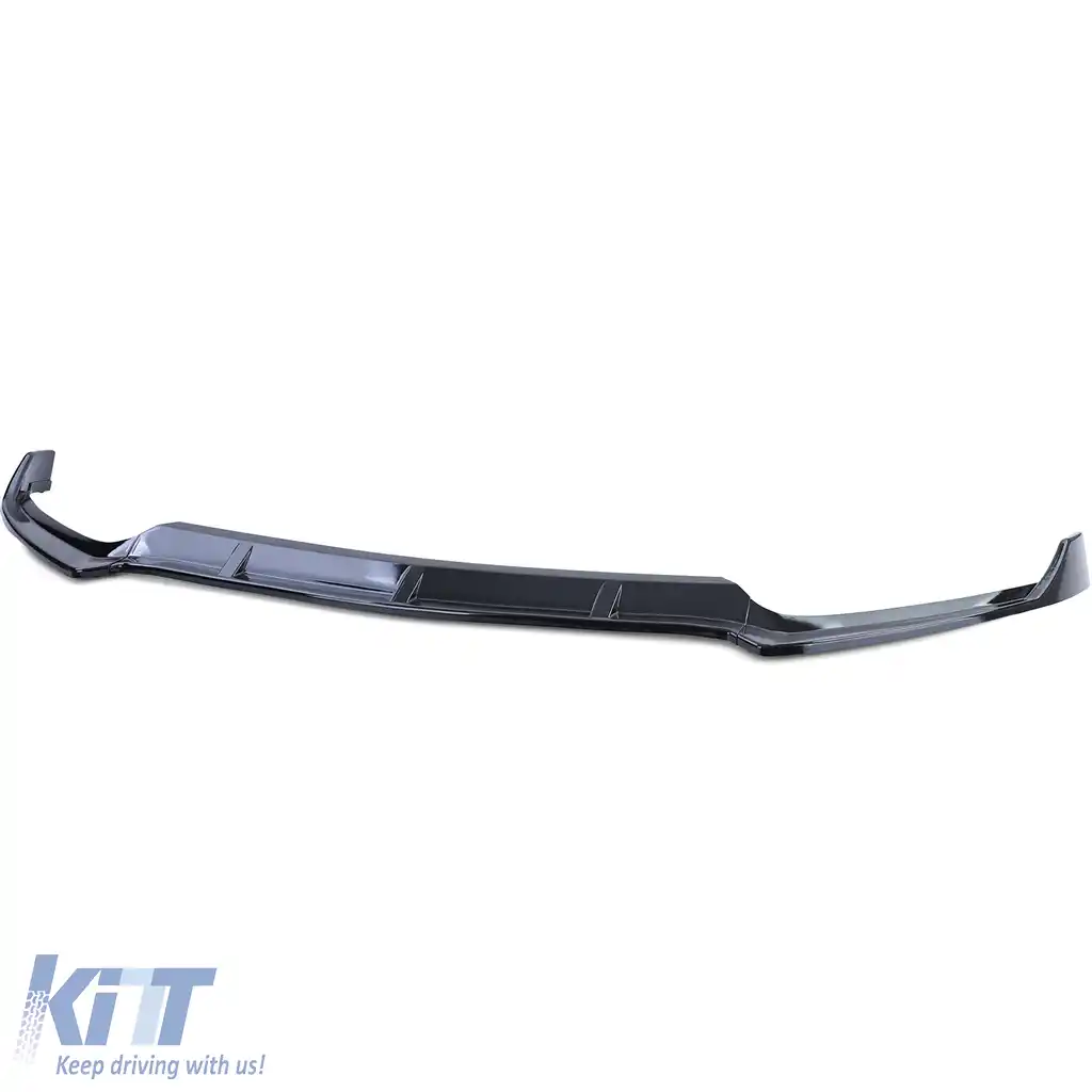 Bara spoiler frontal de performanță lucioasă, potrivită pentru Mercedes C-Class W205 S205 2014-2018-image-6197210