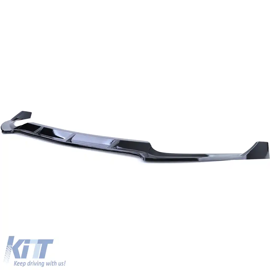 Bara spoiler frontal de performanță lucioasă, potrivită pentru Mercedes C-Class W205 S205 2014-2018-image-6197211